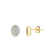 0,48 Karat Diamantohrringe
