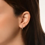 0,16 Karat Diamant-Ohrringe