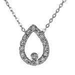 Tropfen-Diamantkette Tropfen-Diamantkette