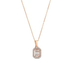 0,10 Karat Baguette-Diamantkette 0,10 Karat Baguette-Diamantkette