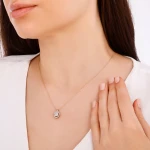 0,24 Karat Diamantkette