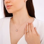 0,24 Karat Diamantkette