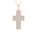 Diamant Kreuz Halskette Diamant Kreuz Halskette