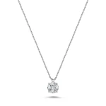 Marquise Diamant Effect-Kette