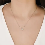 Prinzessschliff Diamantkette