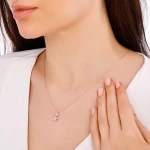 0,14 Karat Seestern-Diamantkette 0,14 Karat Seestern-Diamantkette