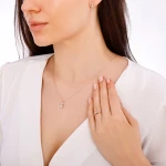 0,14 Karat Seestern-Diamantkette 0,14 Karat Seestern-Diamantkette