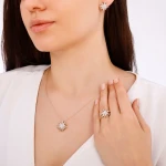0,44 Karat Sonnen-Diamantkette 0,44 Karat Sonnen-Diamantkette