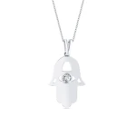 Hand der Fatima Diamantkette