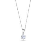 0,15 Karat Diamant-Solitärkette 0,15 Karat Diamant-Solitärkette