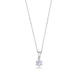 0,15 Karat Diamant-Solitärkette 0,15 Karat Diamant-Solitärkette