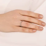 0,22 Karat Memoire-Diamantring 0,22 Karat Memoire-Diamantring
