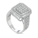 1,23 Karat Fantasie-Diamantring