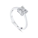 Prinzessschliff Diamantring Prinzessschliff Diamantring