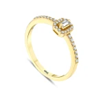 Diamant Baguette Ring Diamant Baguette Ring