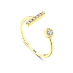0,11 Karat Diamantring