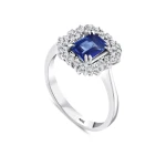 1,03 Karat Saphir-Diamantring 1,03 Karat Saphir-Diamantring