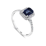1,22 Karat Saphir Diamant Ring 1,22 Karat Saphir Diamant Ring