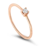 0,07 Karat Diamant-Solitärring
