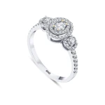 0,53 Karat Fantasie-Diamantring 0,53 Karat Fantasie-Diamantring