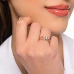 Miracle-Diamantring (0,50 Karat optische Wirkung) Miracle-Diamantring (0,50 Karat optische Wirkung)