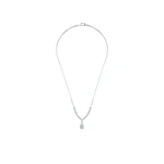 Diamant Baguette Halskette