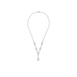 2,20 Karat Diamant Baguette Halskette