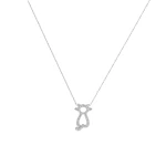 Diamant Gold Katzenkette