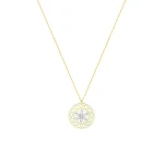 Diamant Lebensblume Kette