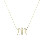 Goldkette mit Diamant