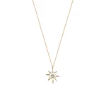 Diamant mit Kayra-Symbol Kette Adinkra