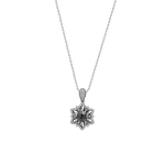 Schwarz-Weiß Diamantkette