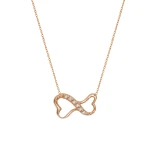 Diamant Unendlichkeit Kette
