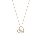 Diamant Gold Herz Kette Diamant Gold Herz Kette