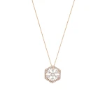 Diamant Schneeflocken Kette Diamant Schneeflocken Kette