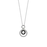 Schwarz-Weiß Diamant Kette