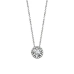 Fantasie-Solitär-Diamantkette