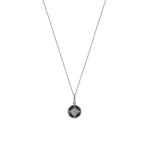 Schwarzer Diamant Goldkette