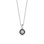 Schwarz und Weiß Diamant Kette Schwarz und Weiß Diamant Kette