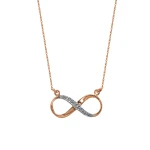 Diamant Unendlichkeit Kette