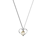 Diamant Gold-Silber Kette mit Diamant Diamant Gold-Silber Kette mit Diamant