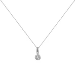 Diamant Fantasie Solitärring Miracle Halskette