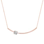 Diamant Miracle Solitärring Kette