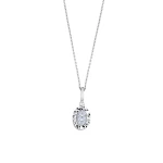Diamant Effekt Halskette