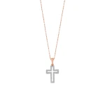 Diamant Kreuz Halskette Diamant Kreuz Halskette