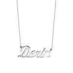 Diamant Namens Halskette