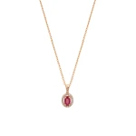 Rubin Diamant Kette
