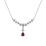 Diamant Rubin Miracle Kette