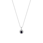 Diamant Saphir Baguette Kette
