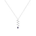 Diamant Saphir Miracle Kette